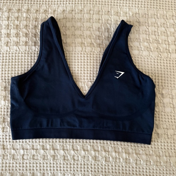 Gymshark Navy Blue Women's Sports Bra - Picture 1 of 3